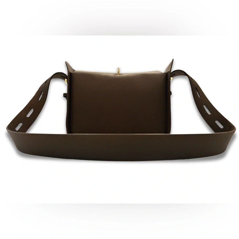 Taylor Essentials Pebbled Leather Structured Crossbody - Picture 2 of 5